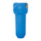 Голубое снабжение жилищем водяного фильтра цвета с надежностью кронштейна/ключа высокой
