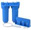 Голубой водяной фильтр дома цвета, 10&quot; под системой ПП водяного фильтра раковины материальной