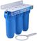 Голубой водяной фильтр дома цвета, 10&quot; под системой ПП водяного фильтра раковины материальной