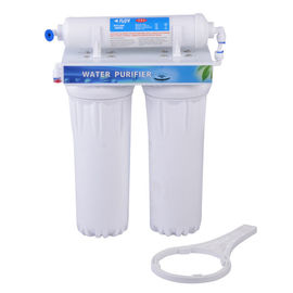 Пластиковый домашний водяной фильтр, белый этап водяного фильтра 2 раковины снабжения жилищем